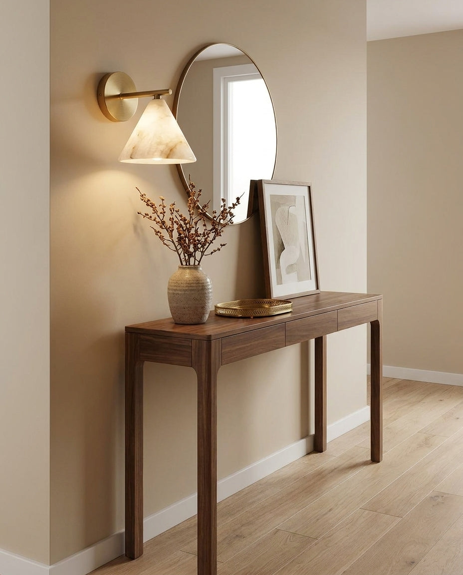 Finley Alabaster Wall Sconce — product view 10