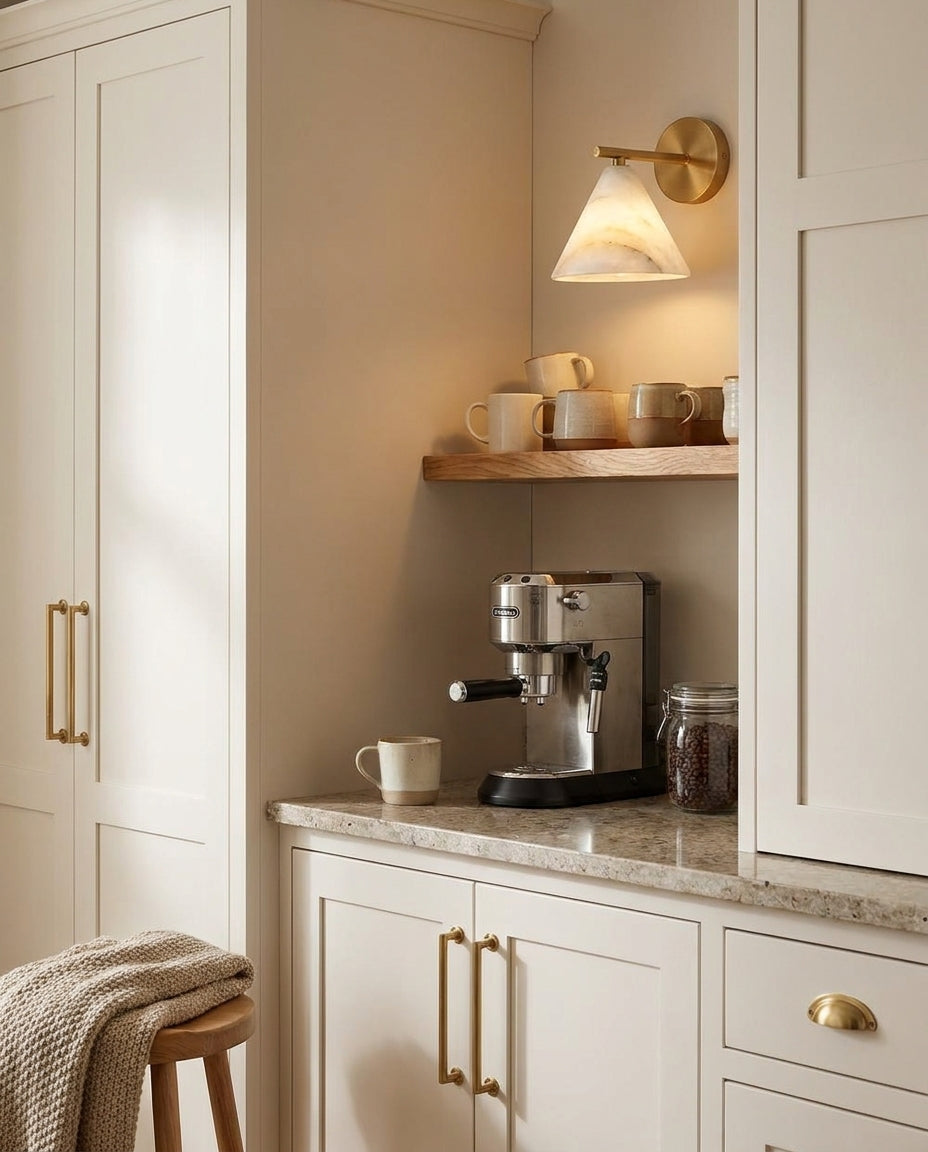 Finley Alabaster Wall Sconce — product view 11
