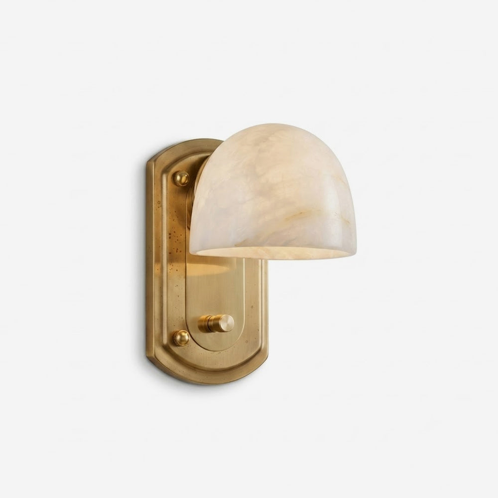 Lorina Alabaster Wall Sconce — product view 1