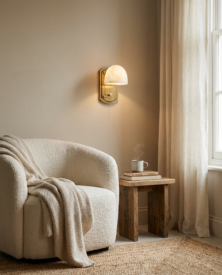 Lorina Alabaster Wall Sconce — product view 6