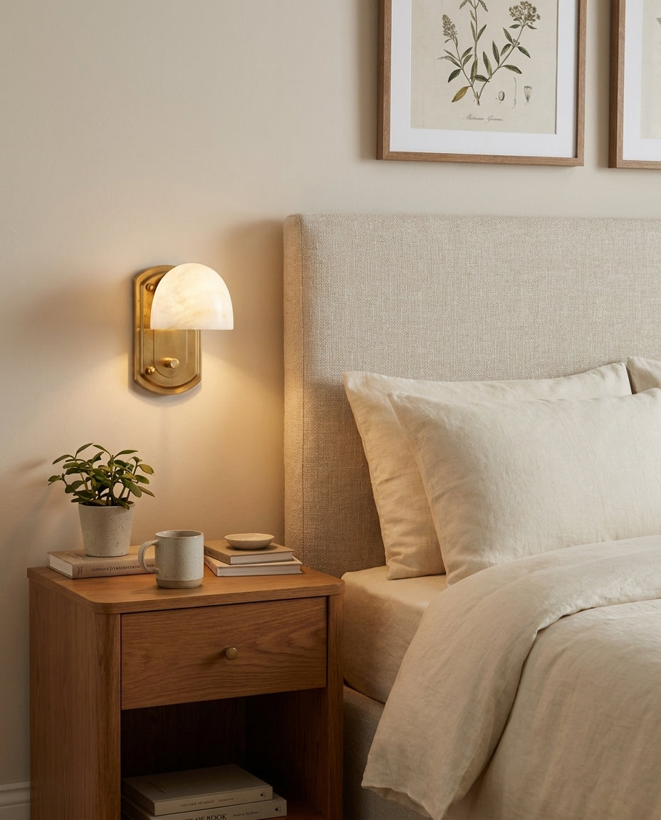Lorina Alabaster Wall Sconce — product view 8