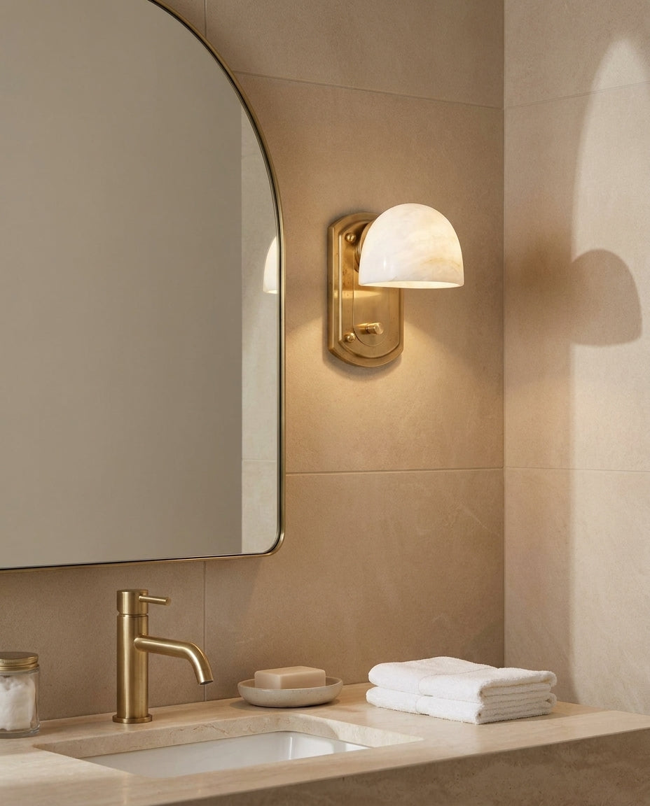 Lorina Alabaster Wall Sconce — product view 10