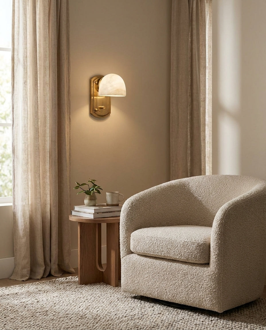 Lorina Alabaster Wall Sconce — product view 13