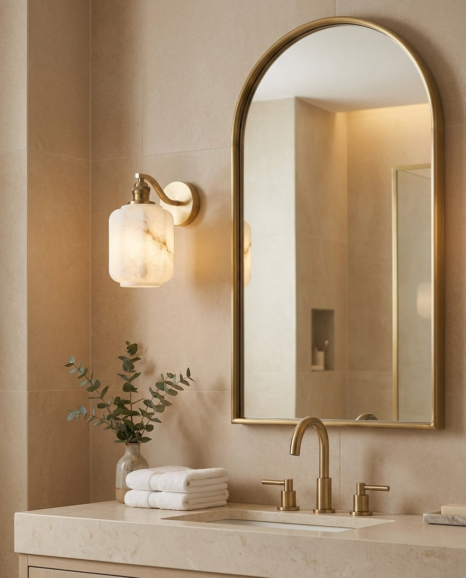 Henry Alabaster Wall Sconce — product view 4