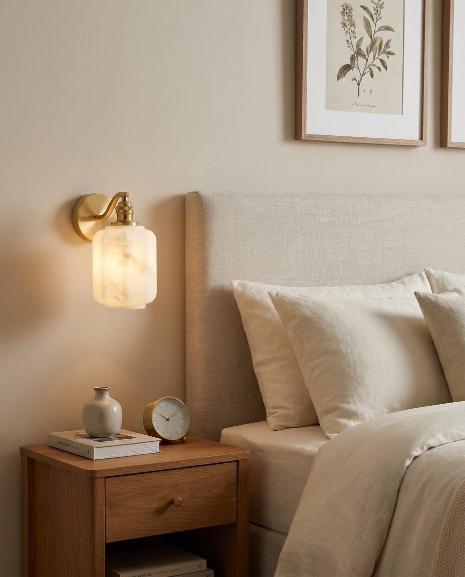 Henry Alabaster Wall Sconce — product view 6