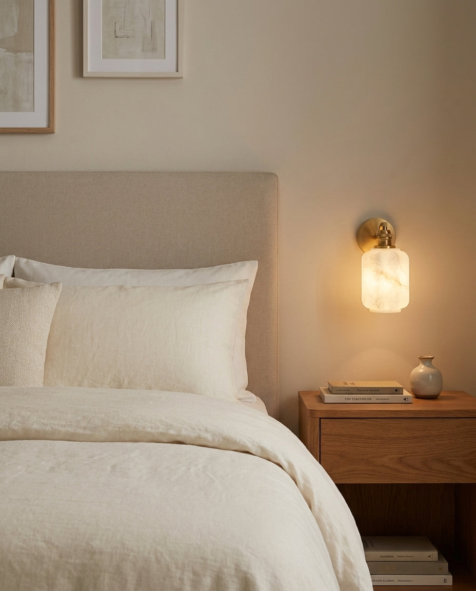 Henry Alabaster Wall Sconce — product view 8