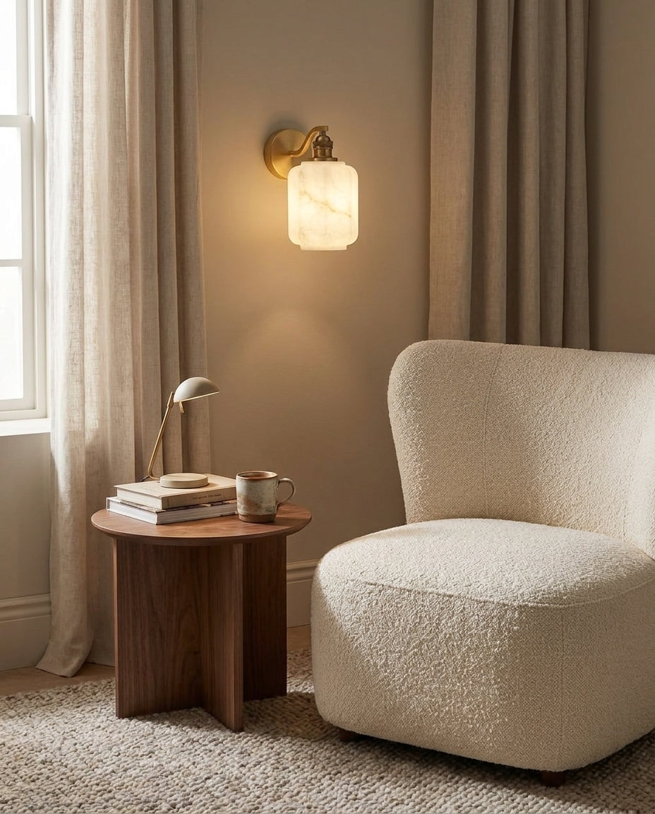 Henry Alabaster Wall Sconce — product view 11