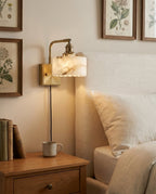Cavella Alabaster Plug In Wall Sconce — product view 11