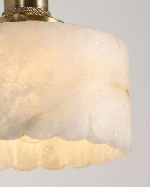 Cavella Alabaster Plug In Wall Sconce — product view 12