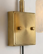 Cavella Alabaster Plug In Wall Sconce — product view 14