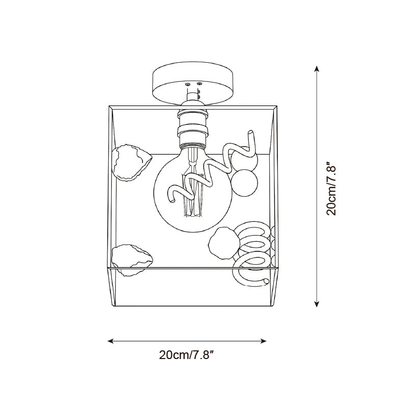 Spirielle Semi-Flush Mount — product view 5