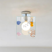 Chrome & Multicolor & Clear