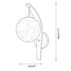 Karo Alabaster Wall Sconce — product view 6
