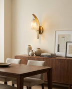 Karo Alabaster Wall Sconce — product view 9