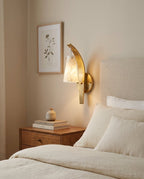 Karo Alabaster Wall Sconce — product view 12