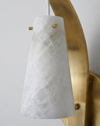 Karo Alabaster Wall Sconce — product view 15
