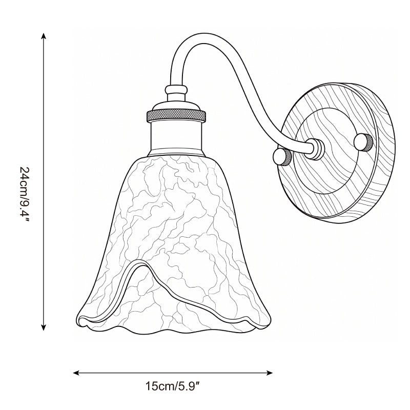 Nalia Alabaster Wall Sconce — product view 5