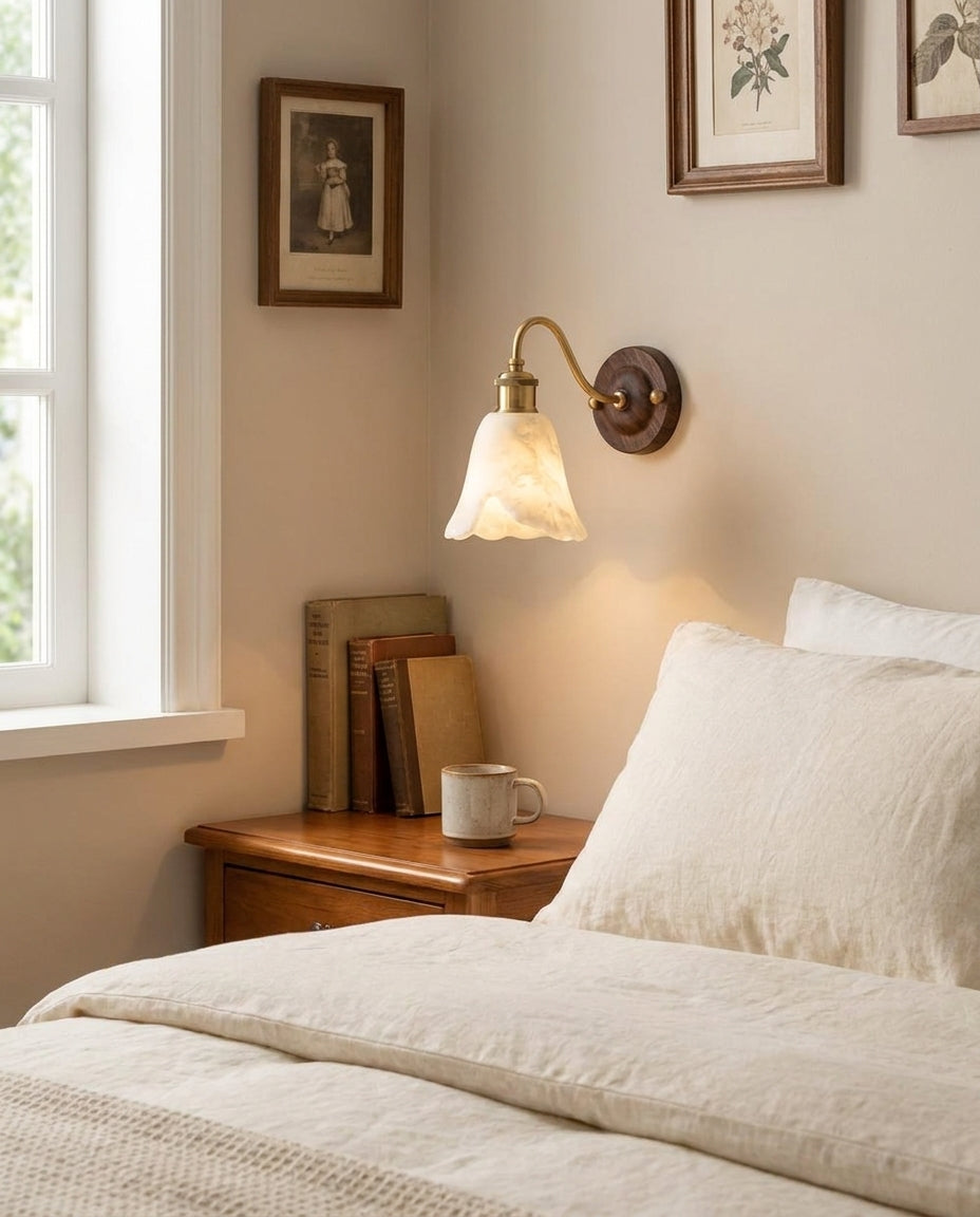 Nalia Alabaster Wall Sconce — product view 6