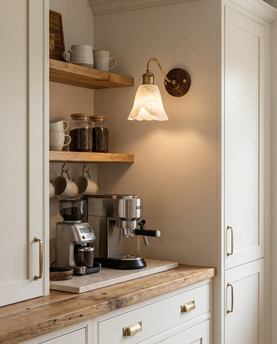 Nalia Alabaster Wall Sconce — product view 7