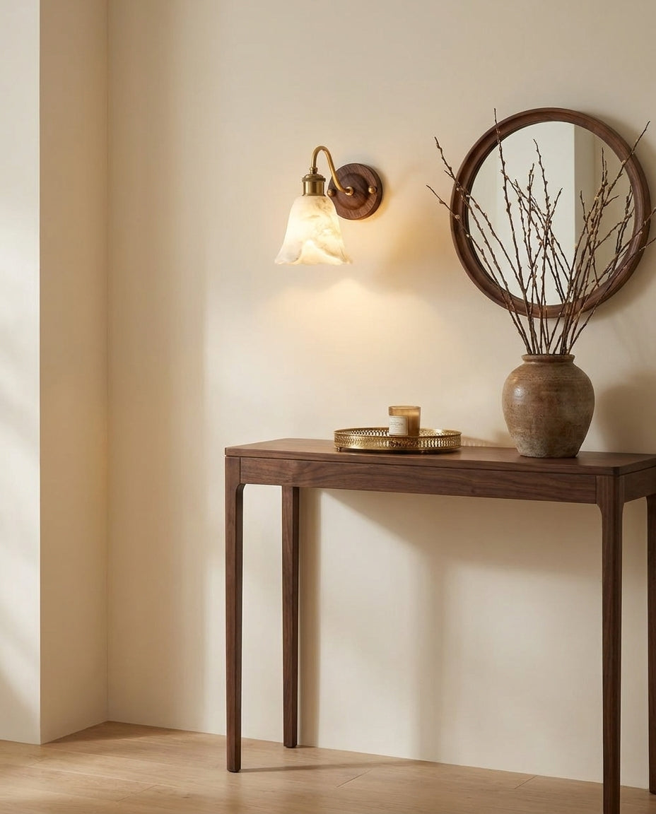 Nalia Alabaster Wall Sconce — product view 9