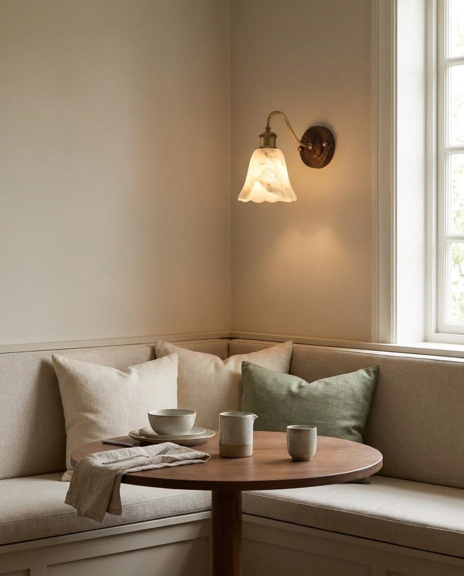 Nalia Alabaster Wall Sconce — product view 12