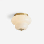 Opaque Semi-Flush Mount — product view 1