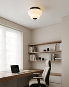 Opaque Semi-Flush Mount — product view 2