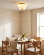 Opaque Semi-Flush Mount — product view 3