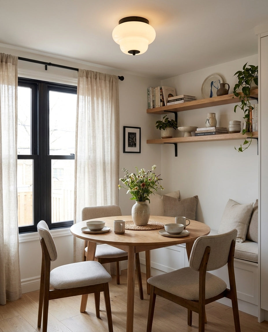 Opaque Semi-Flush Mount — product view 6
