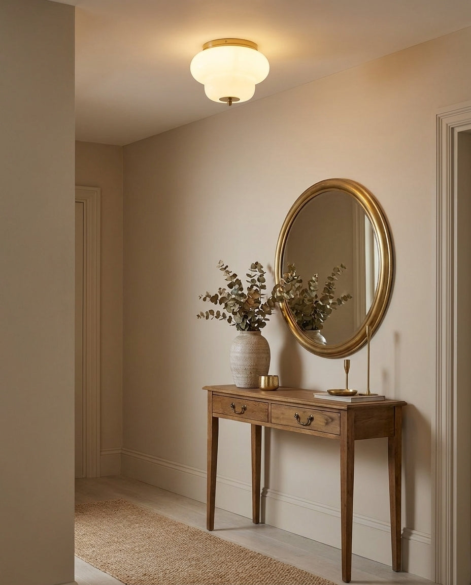 Opaque Semi-Flush Mount — product view 9