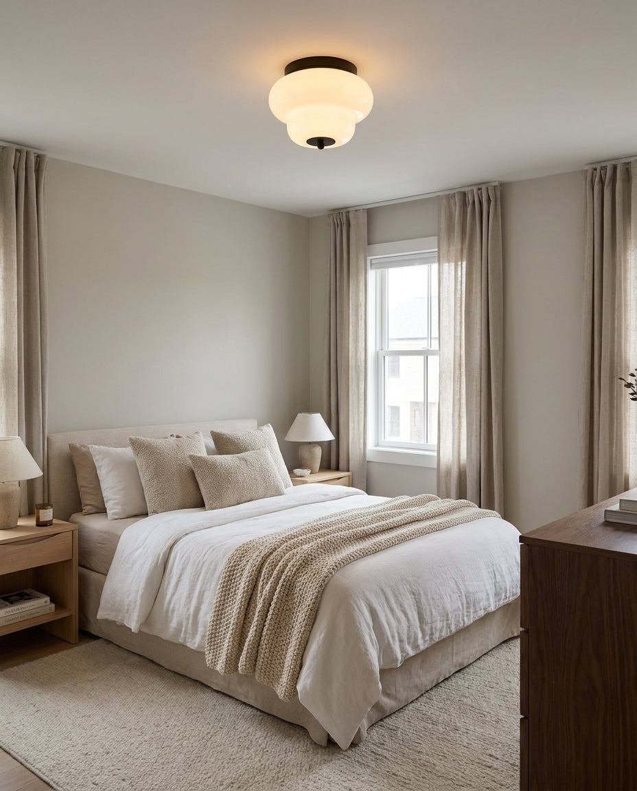Opaque Semi-Flush Mount — product view 12
