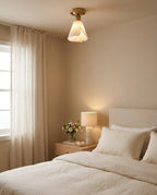 Nalia Alabaster Semi-Flush Mount — product view 8