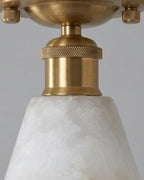 Nalia Alabaster Semi-Flush Mount — product view 14