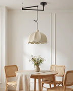 Ruffle Swing Arm Pendant Lamp — product view 4