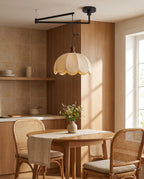 Ruffle Swing Arm Pendant Lamp — product view 7