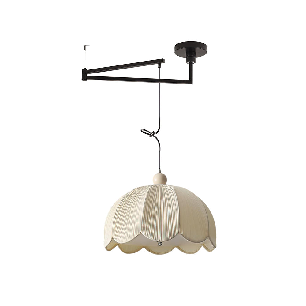 Ruffle Swing Arm Pendant Lamp — product view 13