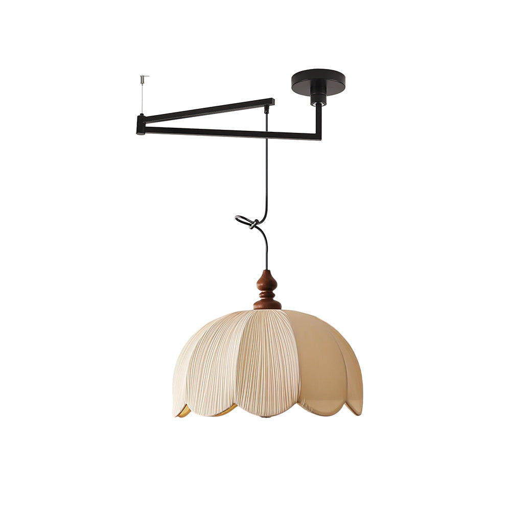Ruffle Swing Arm Pendant Lamp — product view 14