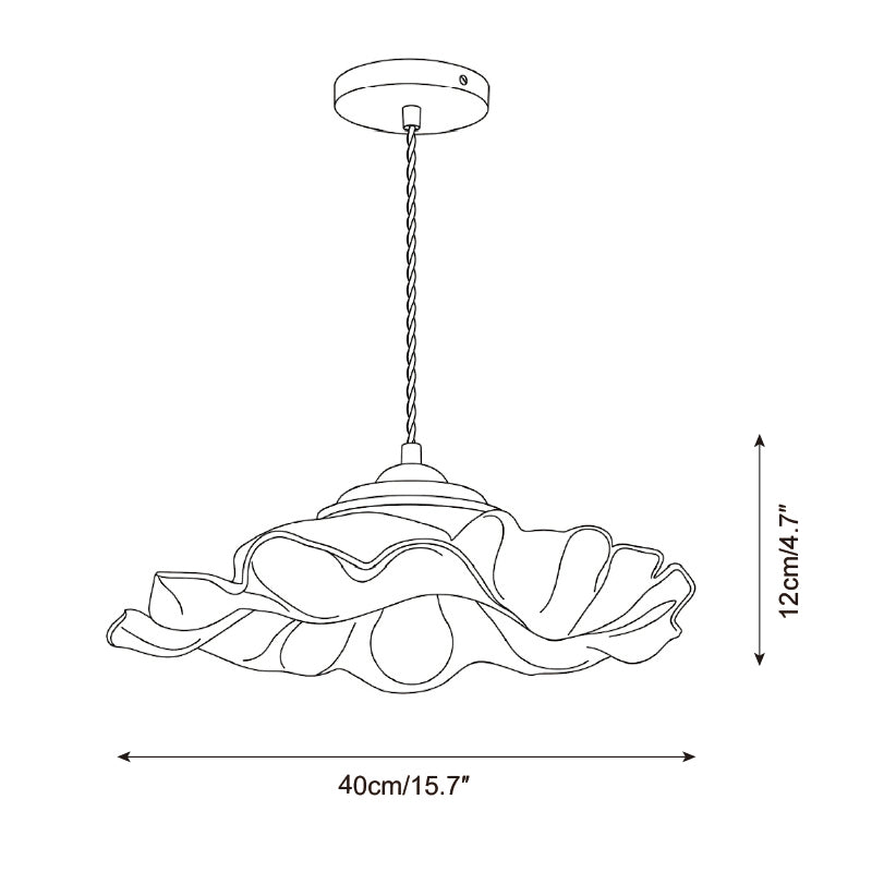 Blushveil Pendant Light — product view 5