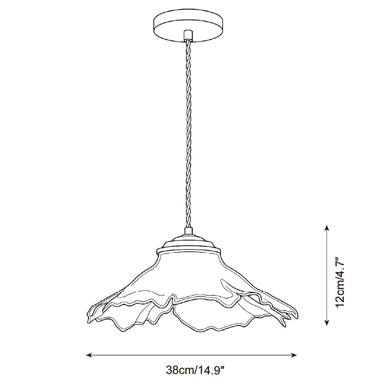 Blushveil Pendant Light — product view 7