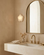 Star Alabaster Wall Sconce — product view 4