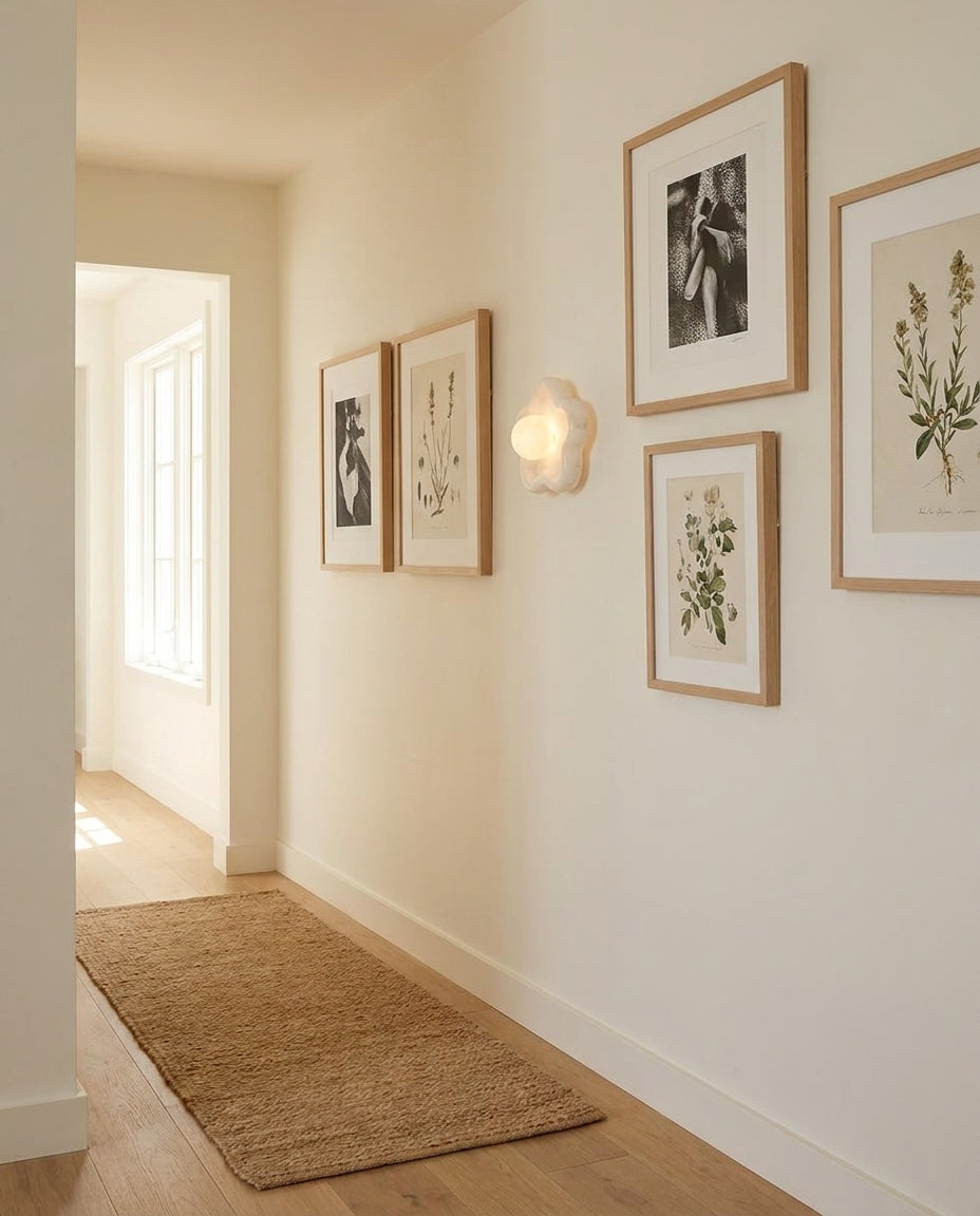Star Alabaster Wall Sconce — product view 8