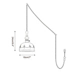 Belle Fleur Plug In Pendant Light — product view 5