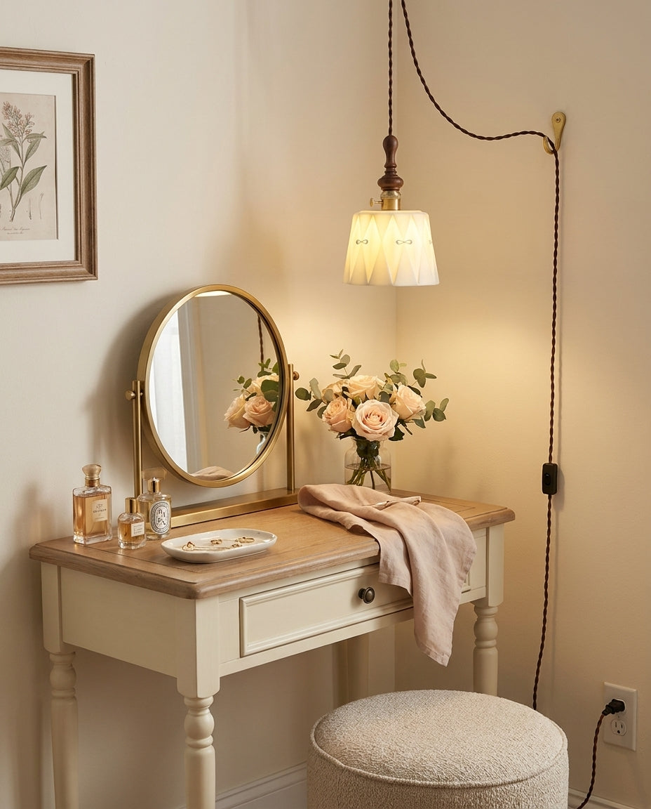 Belle Fleur Plug In Pendant Light — product view 15