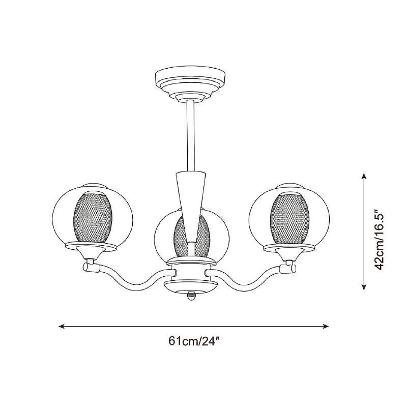 Aldervane Chandelier — product view 5