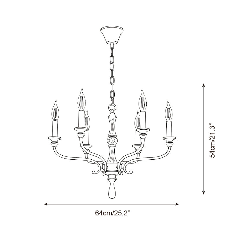 Hargrave Chandelier — product view 5