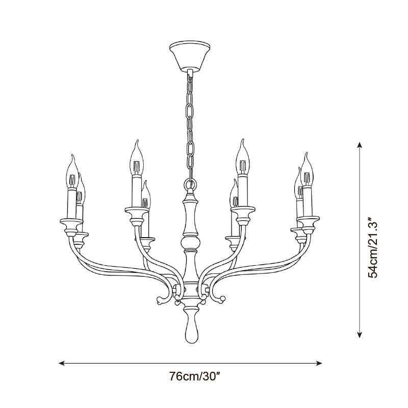 Hargrave Chandelier — product view 6