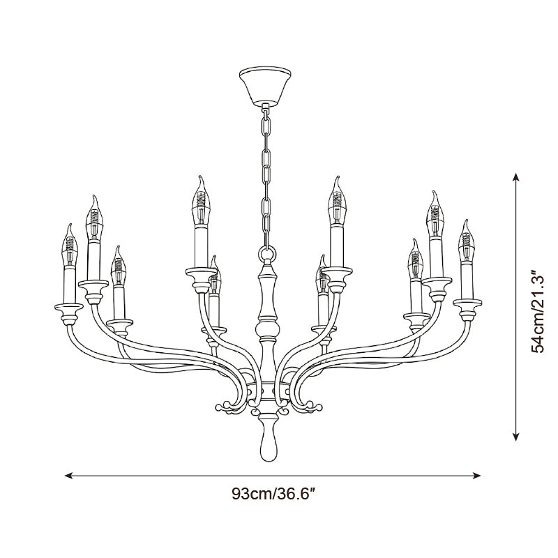 Hargrave Chandelier — product view 7