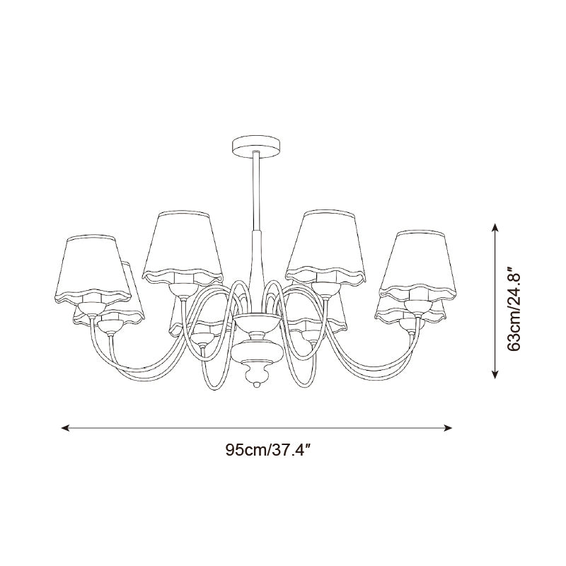 Westervale Chandelier — product view 6