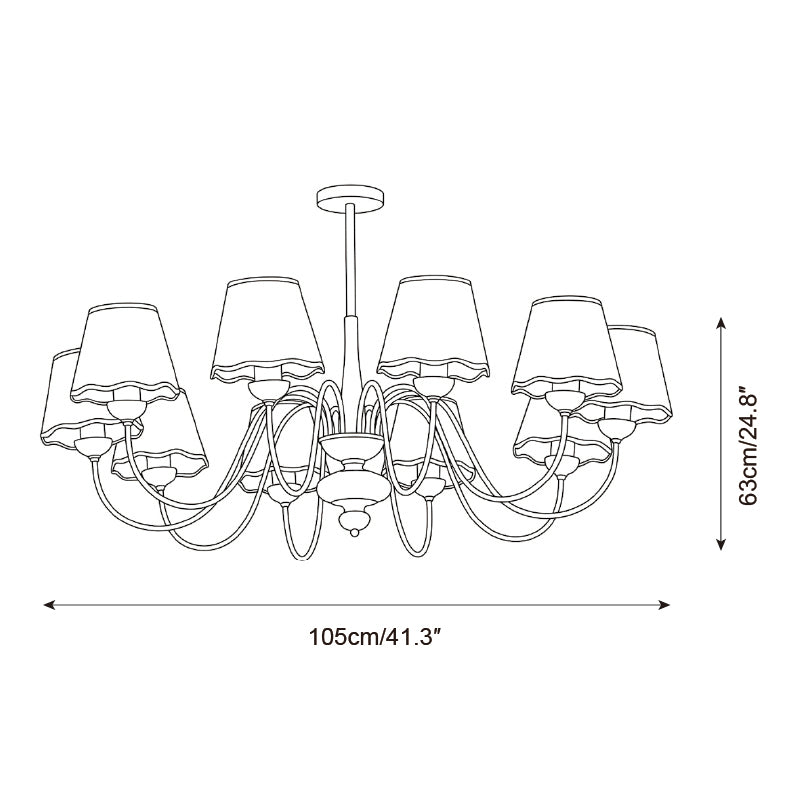 Westervale Chandelier — product view 7
