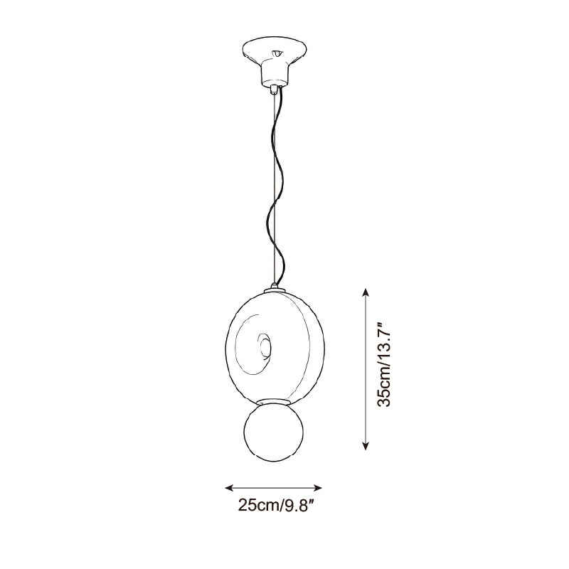 Peblume Pendant Light — product view 5